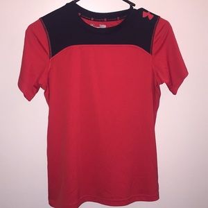 Boys Under Armour red T-shirt